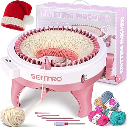 Sentro Knitting Machine Adapter for 48/40/22 Needles(Pink)