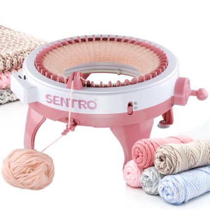 SENTRO Knitting Machine  How many rows do y'all use for a sentro 48 needle  knitting machine