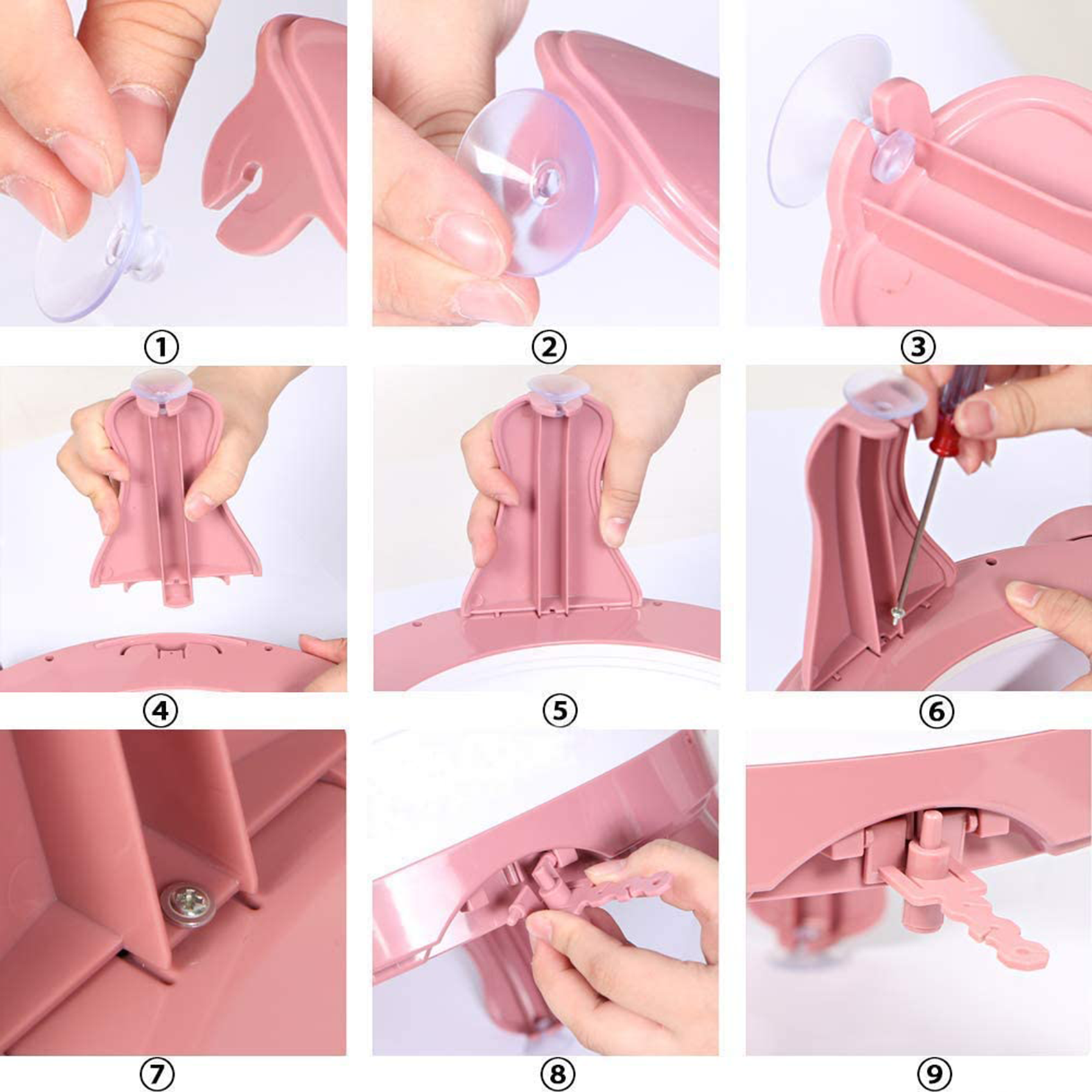 SENTRO 48 Needle Knitting Machine Pink Top Ring – JAMIT Knitting